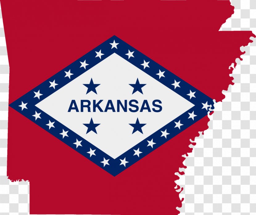 Flag Of Arkansas State North Dakota Transparent PNG