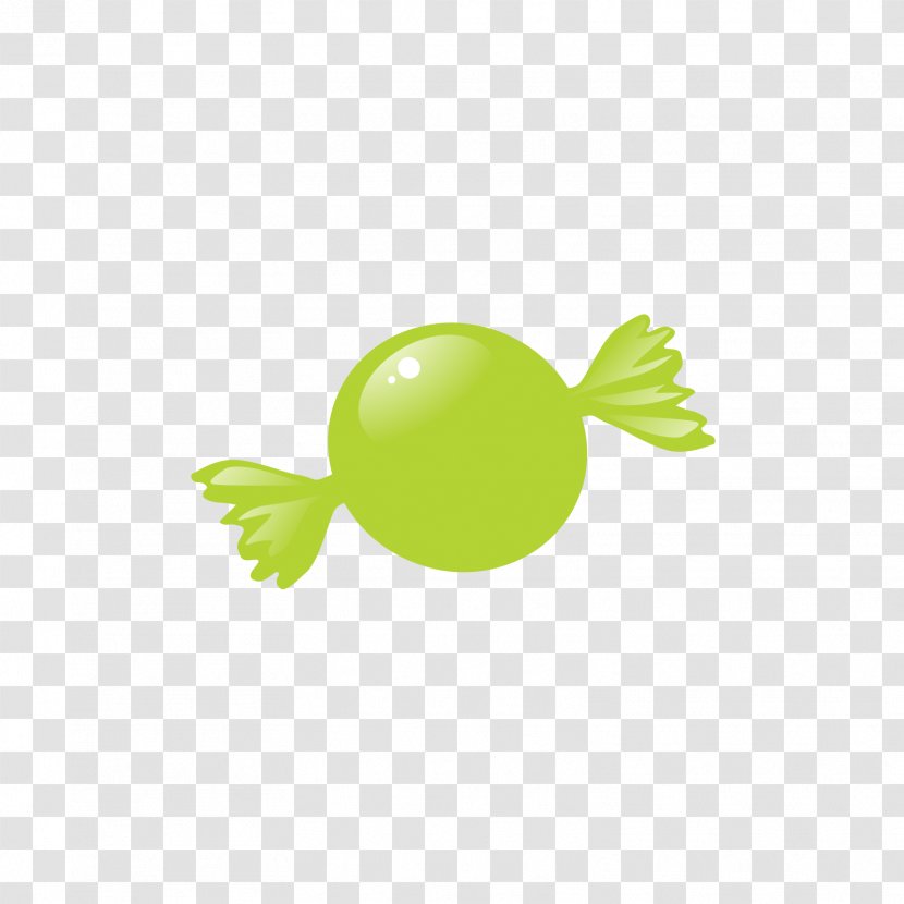 Ice Cream - Leaf - Green Candy Transparent PNG