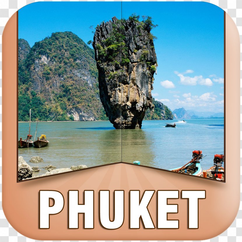 Phuket City Patong Khao Phing Kan Phi Islands Phang Nga Bay - Tourism Transparent PNG