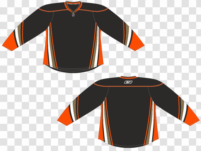 Jersey 2017–18 NHL Season Anaheim Ducks Vegas Golden Knights Uniform - T Shirt - T-shirt Transparent PNG