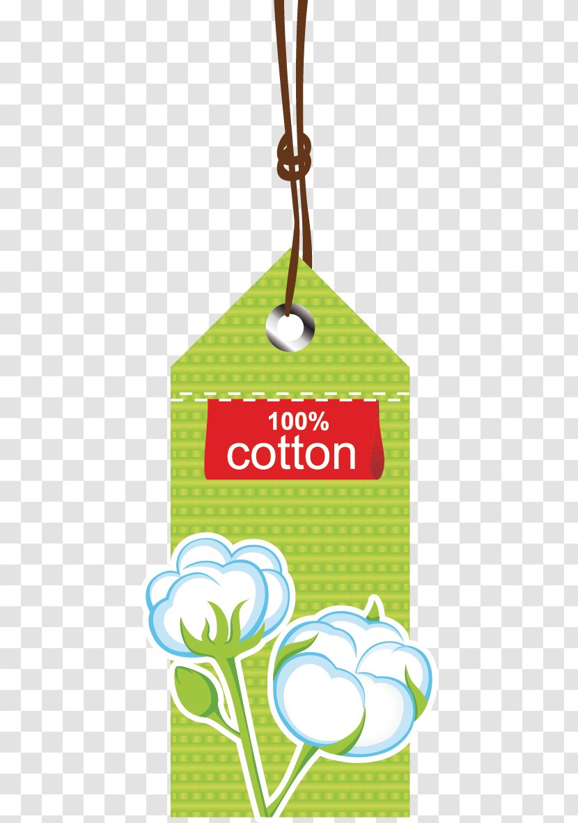 Cotton Royalty-free Drawing Icon - Green - Tag Transparent PNG