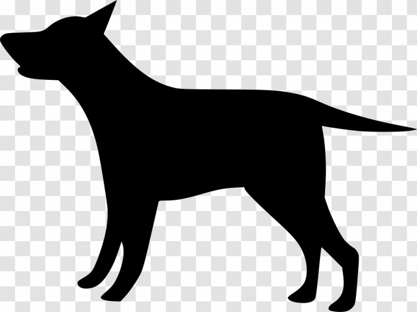 Dog Breed Black Silhouette Clip Art - Like Mammal Transparent PNG