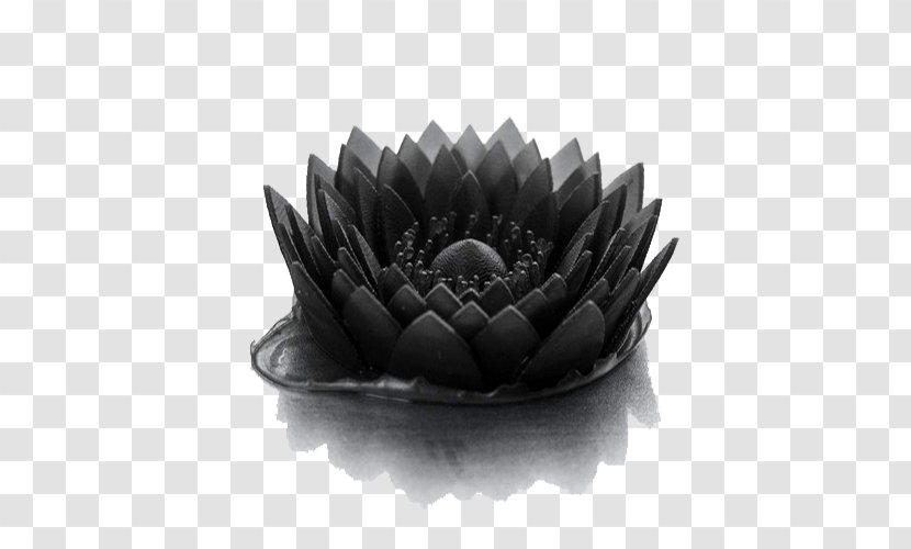 Watercolour Flowers Creative Watercolor Painting - Black And White - Lotus Transparent PNG