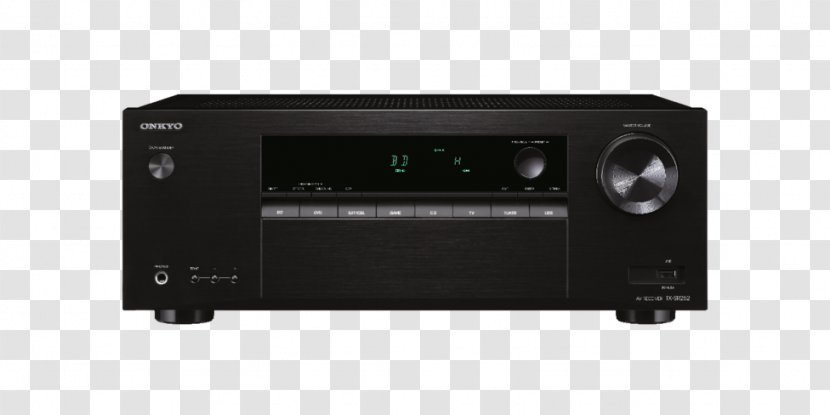 AV Receiver Home Theater Systems Onkyo 5.1 Surround Sound DTS - Radio Transparent PNG