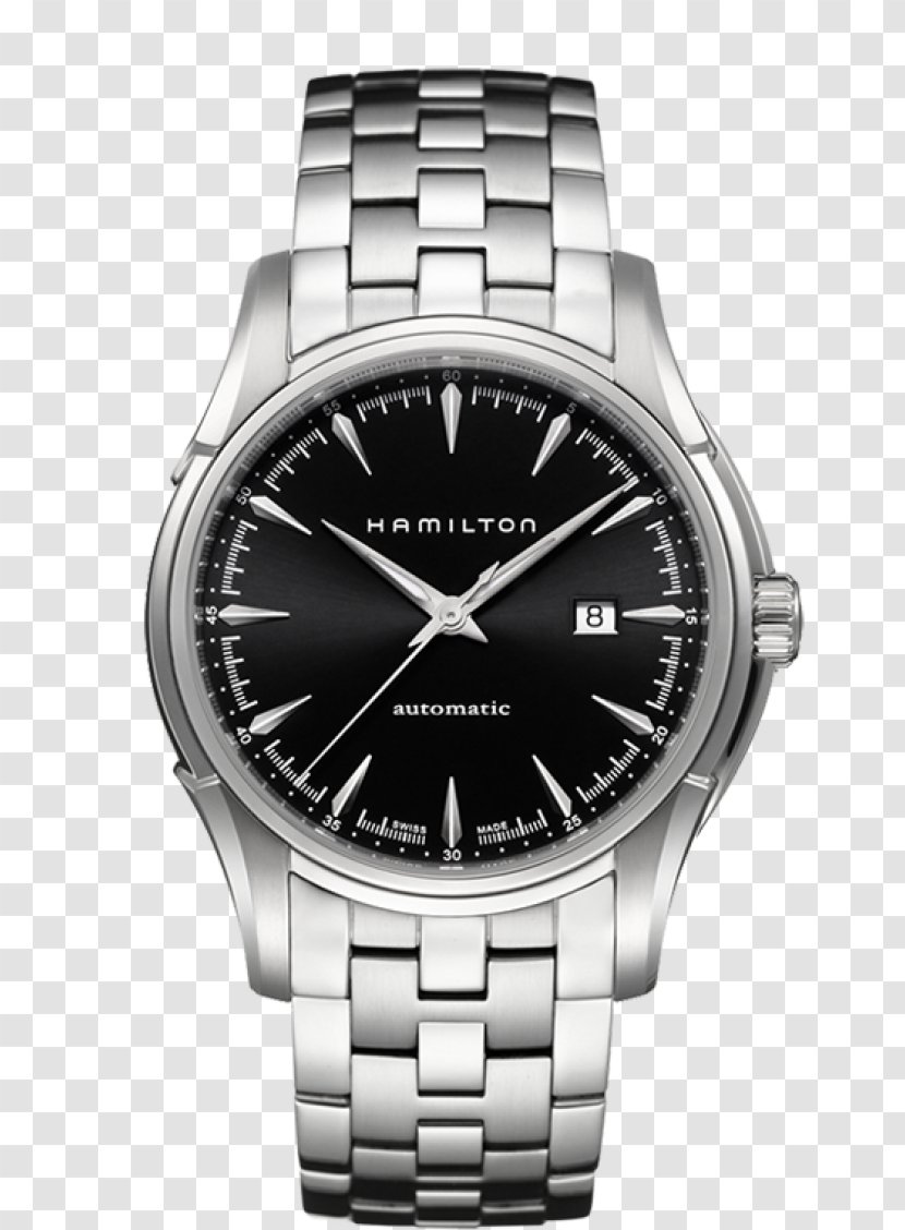 Automatic Watch Longines Chronograph Hamilton Company - Steel Transparent PNG