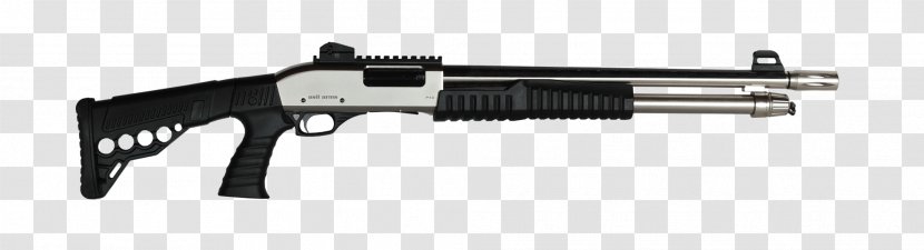 Trigger Gun Barrel Pump Action Firearm Shotgun - Silhouette - 103 Transparent PNG