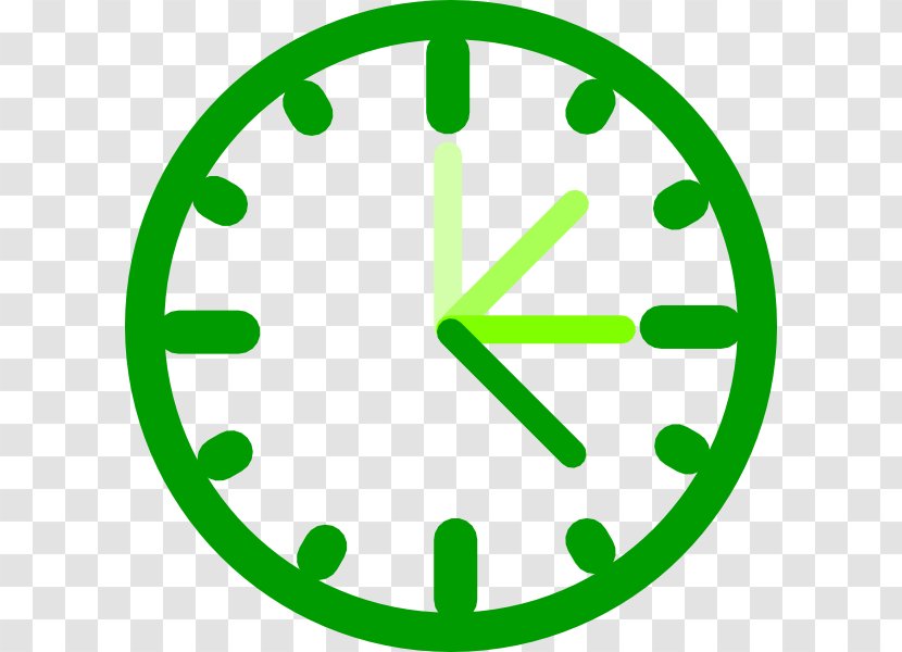 Alarm Clocks Clip Art - Text - Green Vector Transparent PNG