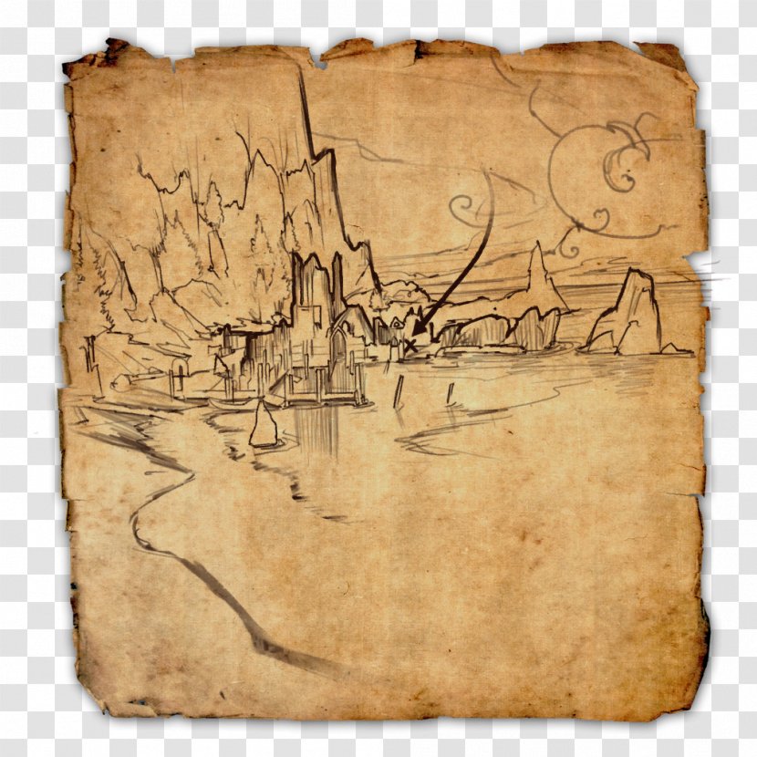 The Elder Scrolls Online Rift Treasure Map Transparent PNG