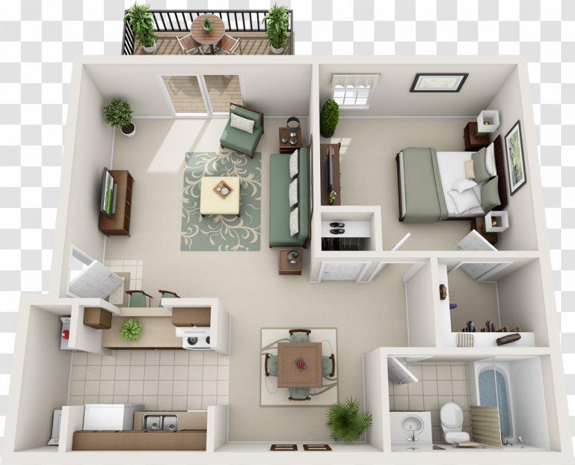 Floor Plan Apartment Home House Bedroom Transparent PNG