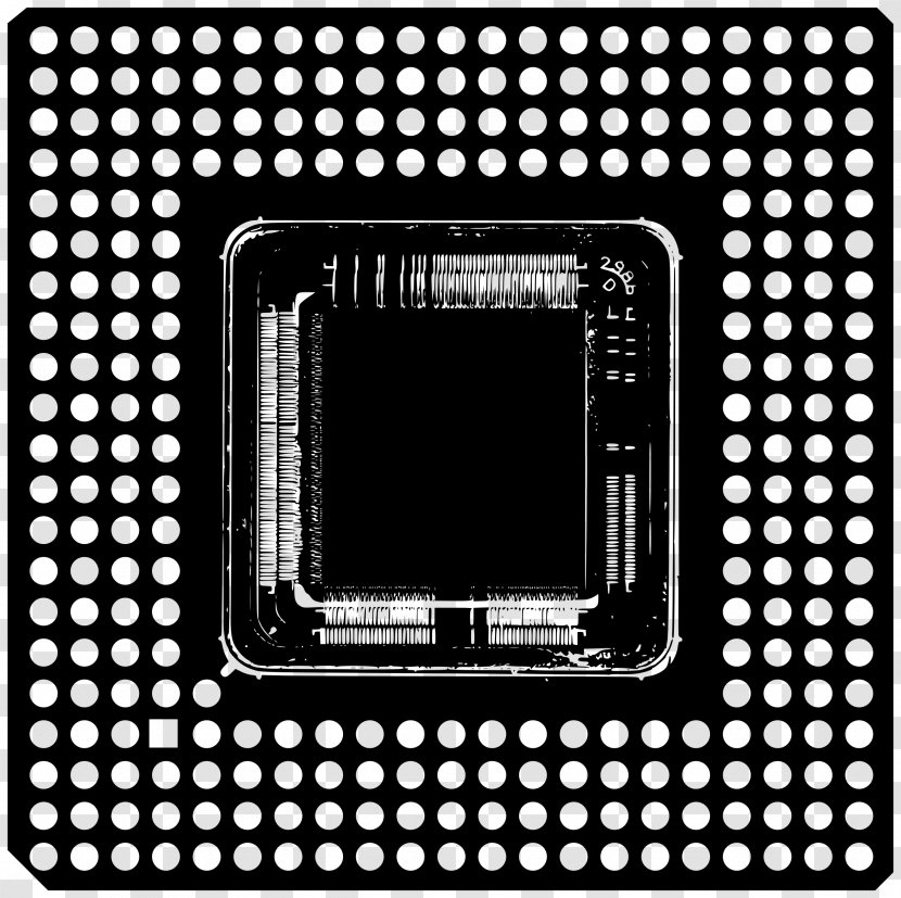 Intel 80486 CPU Socket Central Processing Unit LGA 775 - Motherboard Transparent PNG