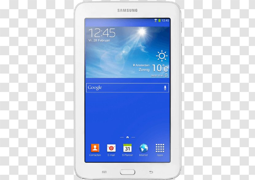Samsung Galaxy Tab 3 7.0 8.0 Wi-Fi MicroSD - Mobile Device Transparent PNG