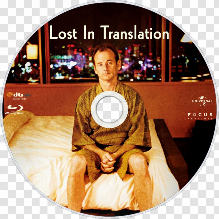 Film Blu-ray Disc Actor Streaming Media Poster - Sofia Coppola - Lost In Translation Transparent PNG