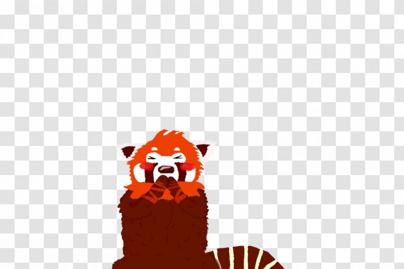 Animal Snout Brown Font - Red Panda Transparent PNG