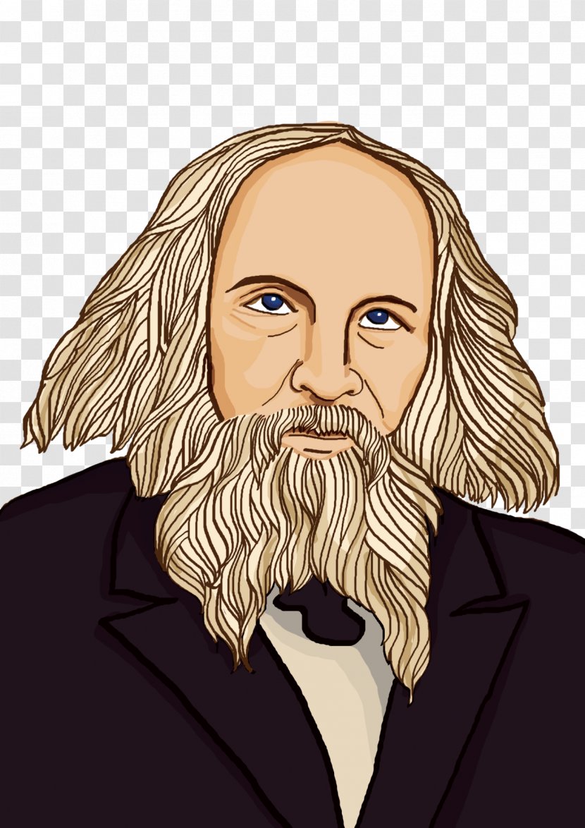 Dmitri Mendeleev Scientist Dimitri Chemistry Mendeleev's Predicted Elements - Floating Transparent PNG