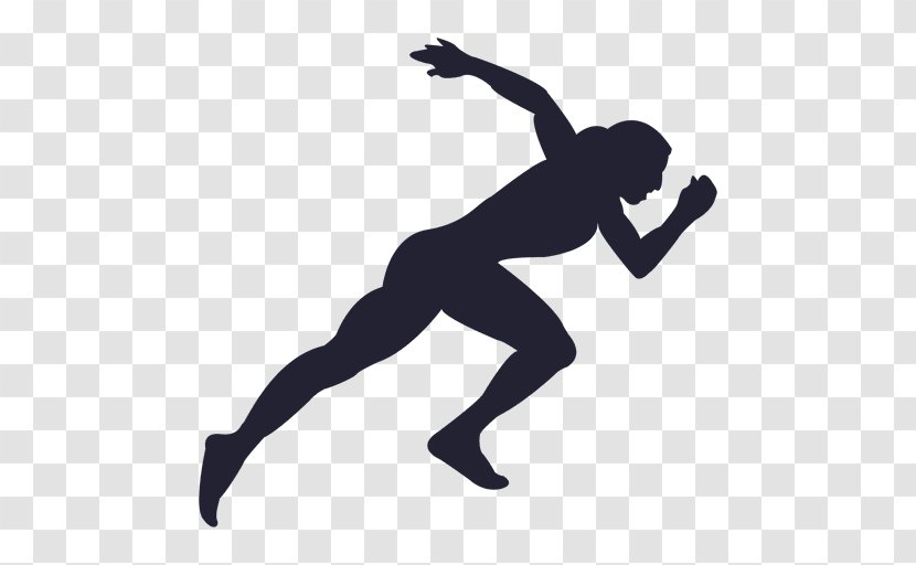 Silhouette Sprint Sport - Muscle - Athlete Transparent PNG