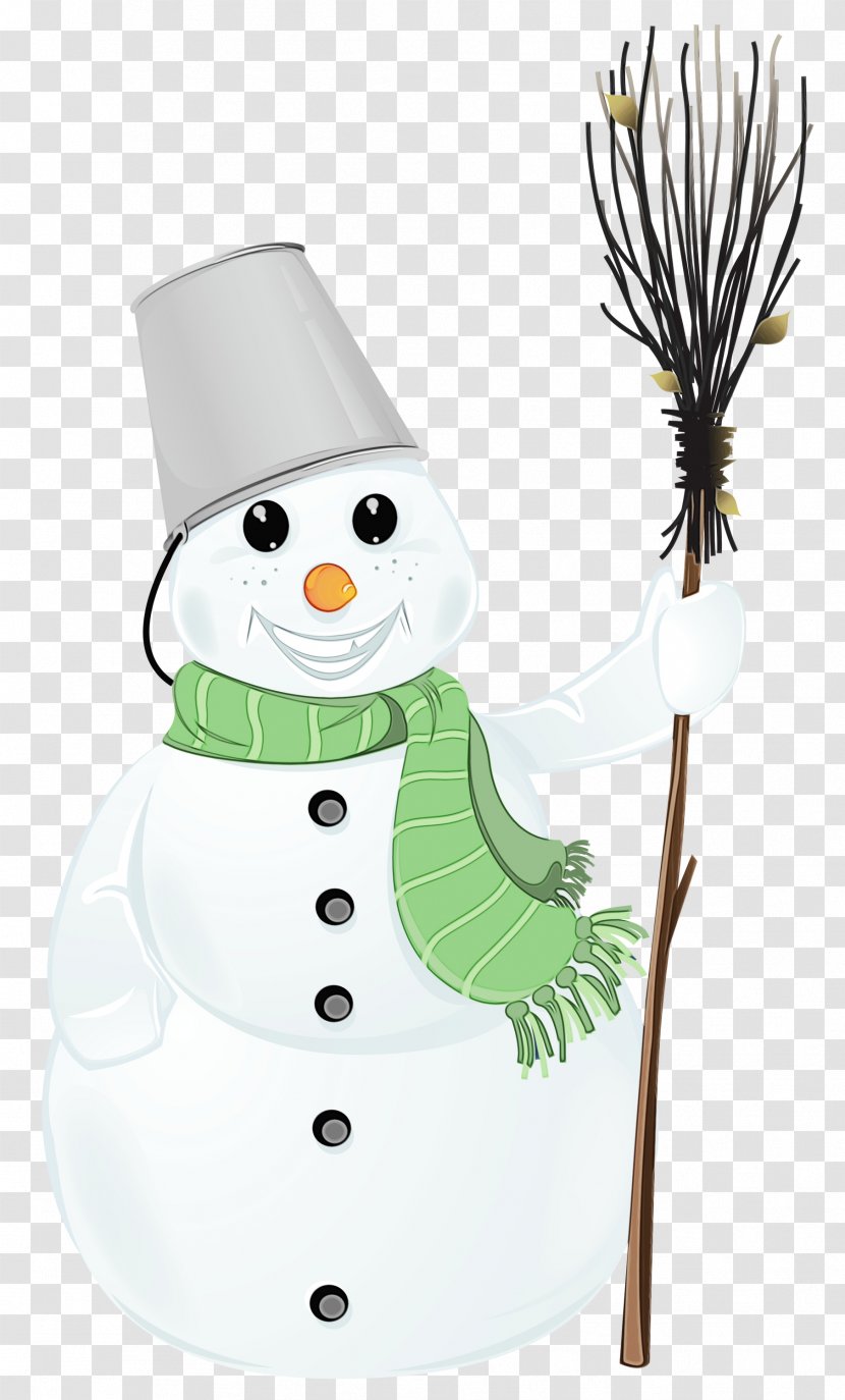 Snowman - Plant - Cartoon Transparent PNG