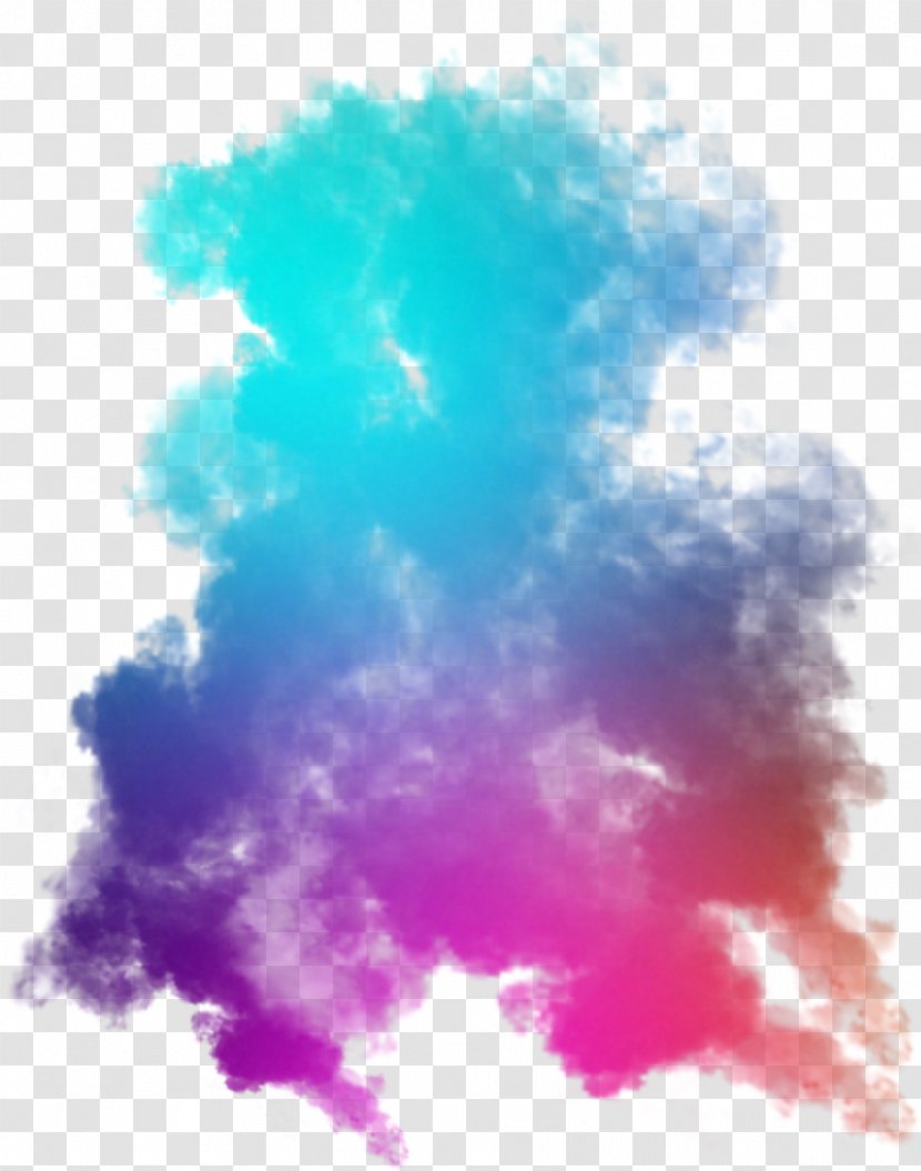 Cloud Drawing - Cumulus - Magenta Transparent PNG