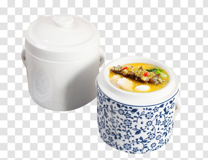 Edible Birds Nest Chinese Steamed Eggs Simmering Porcelain Ceramic - Tableware - Domestic Health Stew Pot Transparent PNG