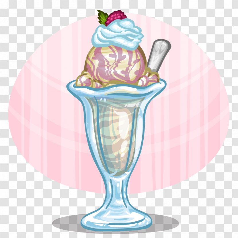 Sundae Knickerbocker Glory Ice Cream Cones Milkshake - Dairy Product Transparent PNG