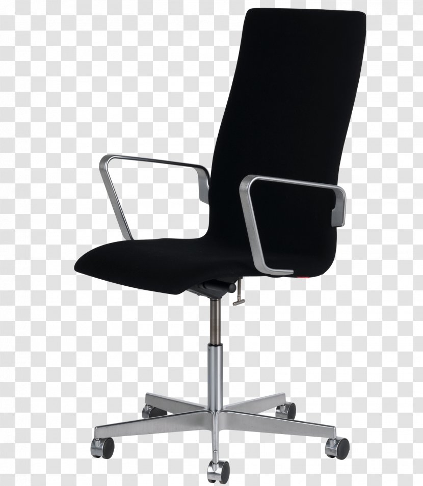 Eames Lounge Chair Office & Desk Chairs Charles And Ray Aluminum Group - Black Transparent PNG