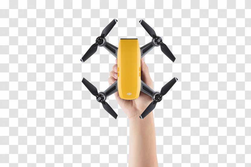 DJI Spark Gimbal Unmanned Aerial Vehicle Yellow - Micro Air - Color Transparent PNG