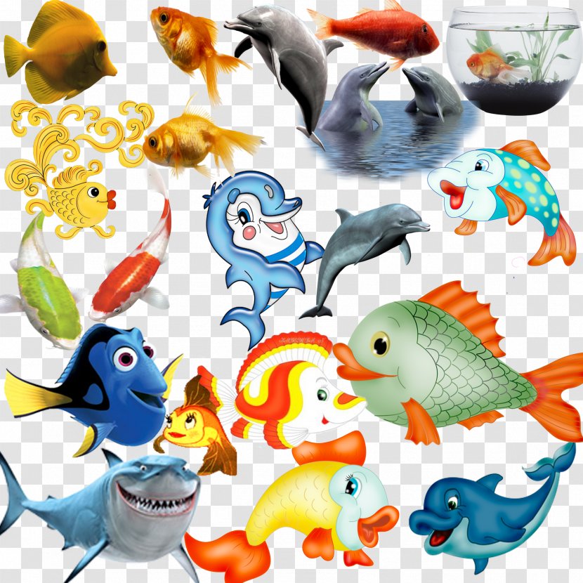 Fish Animation Clip Art - Raster Graphics - Cartoon Transparent PNG
