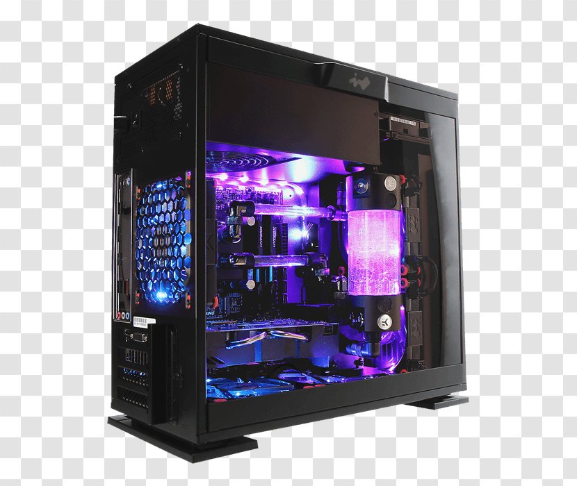 Computer Cases & Housings Power Supply Unit In Win Development Mini-ITX MicroATX - Gaming Transparent PNG