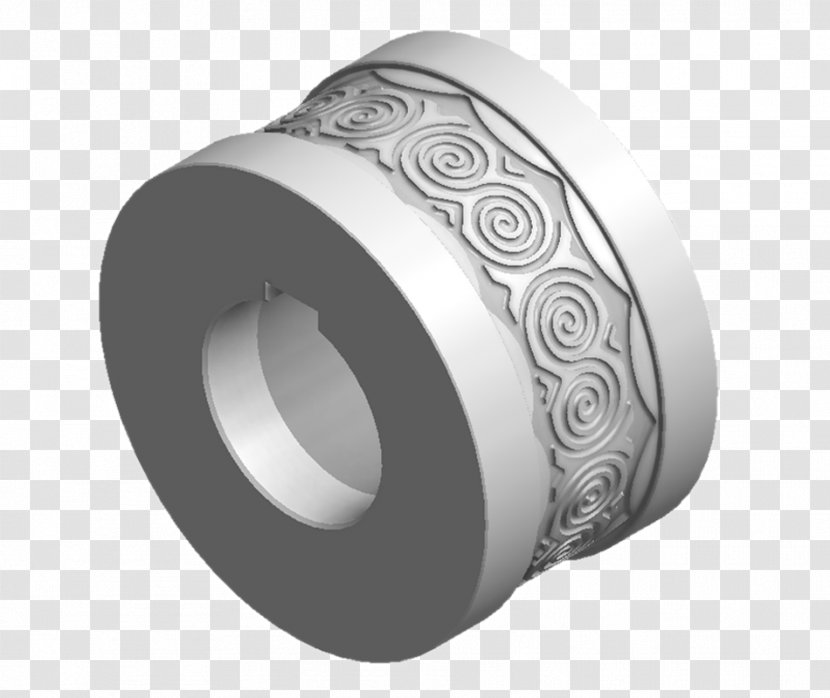 Machine Metal Iron Relief Engraving - Ring - Chinese Light Transparent PNG