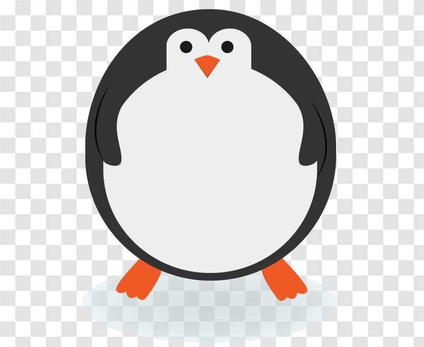 Euclidean Vector Download Label - Beak - Cartoon Penguin Picture Frame Material Transparent PNG