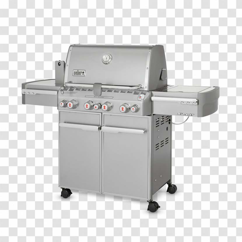 Barbecue Weber Summit S-670 Weber-Stephen Products Natural Gas Grilling Transparent PNG