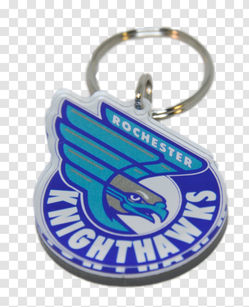 Rochester Knighthawks Key Chains Sticker Cobalt Blue - Electric - Keychain Shape Transparent PNG