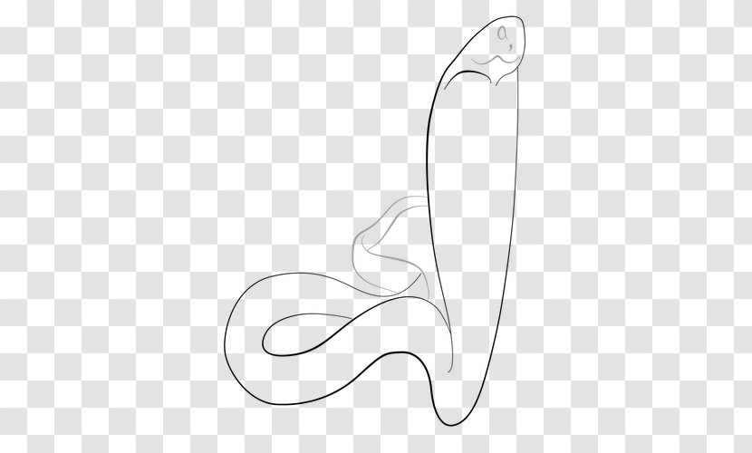 Drawing /m/02csf Line Art Cartoon Clip - 3d Snake Transparent PNG