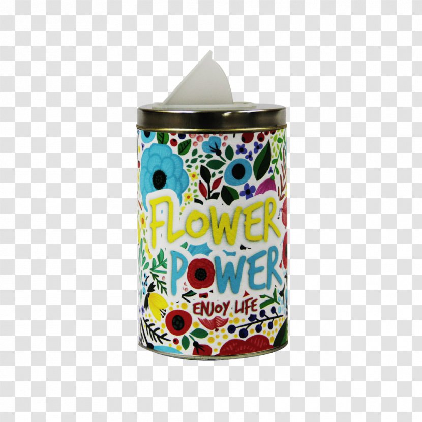 Mate Yerbera Food Azucarera Thermoses - Centimeter - Flower Power Transparent PNG