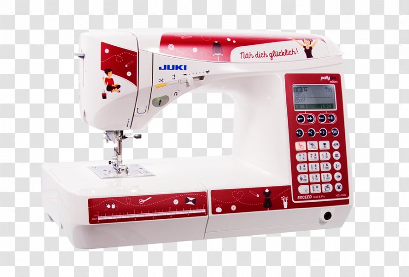 Sewing Machines Juki Exceed HZL-F400 Machine Needles - Industrial Design - Pattydoo Transparent PNG