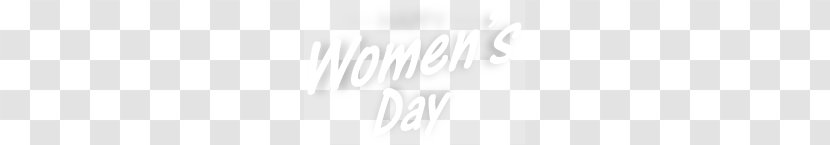 Brand Logo White Pattern - Black And - Women's Day Transparent PNG