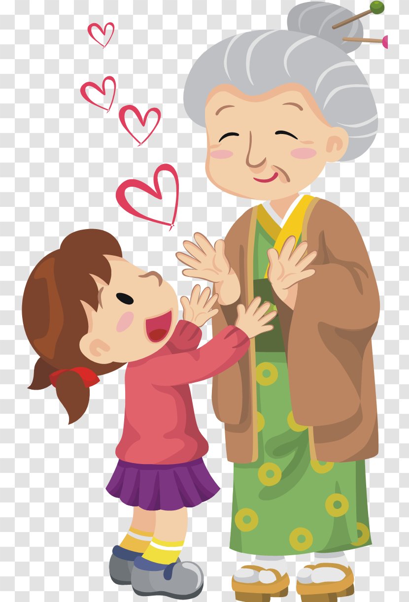 Old Age Free Content Clip Art - Watercolor - Picture Of Women Transparent PNG