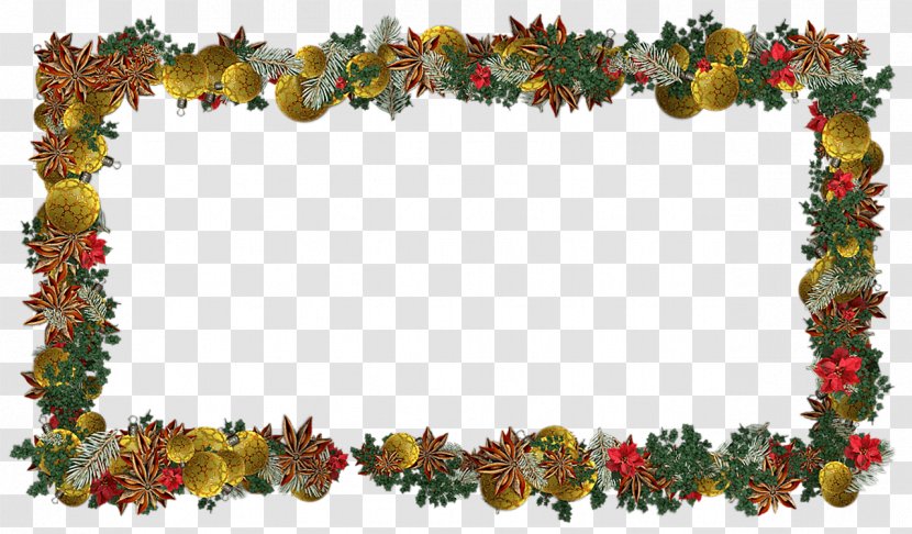 Christmas Picture Frames Clip Art - Holiday Transparent PNG