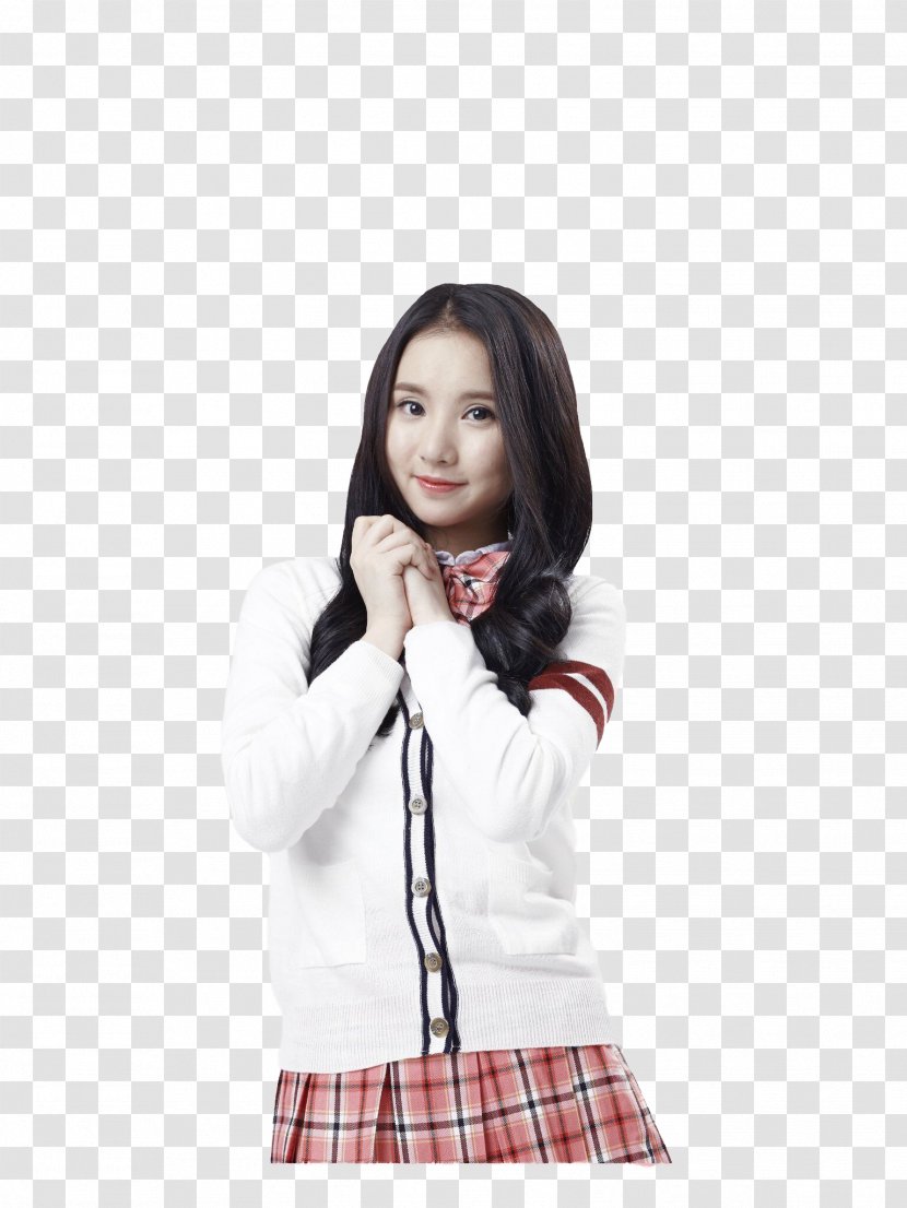 Tartan Clothing School Uniform Microphone Long Hair - Flower - Girls Generation Transparent PNG
