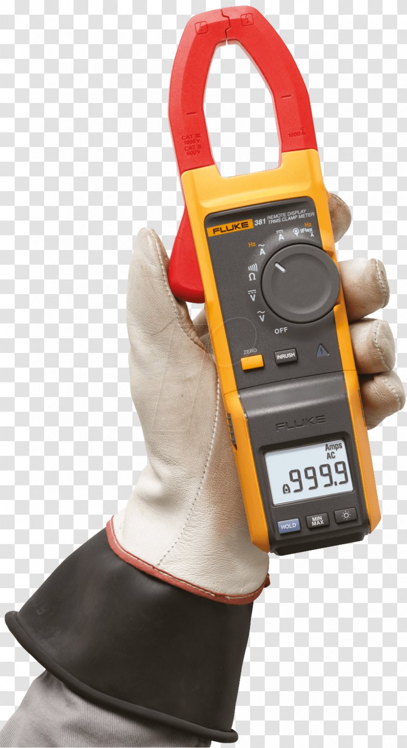 Current Clamp Electronics Fluke Corporation Multimeter Ammeter - Technology - Direct Transparent PNG