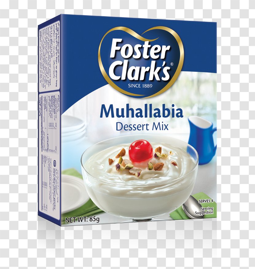 Muhallebi Gelatin Dessert Cream United Arab Emirates Breakfast Cereal - Vegetarian Food - Sugar Transparent PNG