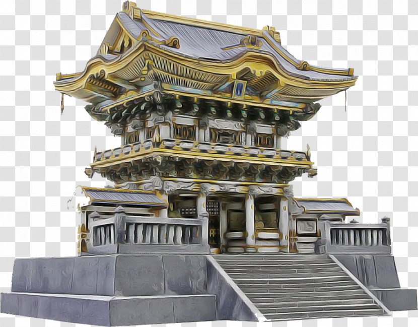 Chinese Architecture Landmark Temple Place Of Worship - Pagoda - Shrine Historic Site Transparent PNG