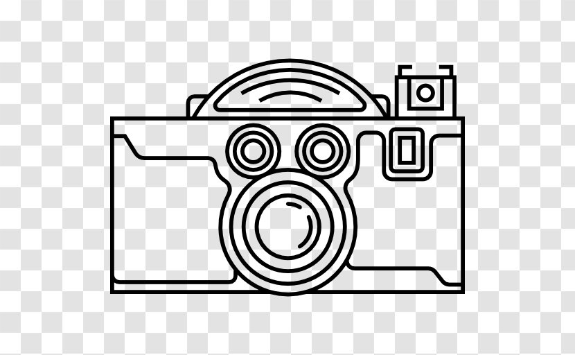 Photography Clip Art - Black And White - Camera Transparent PNG