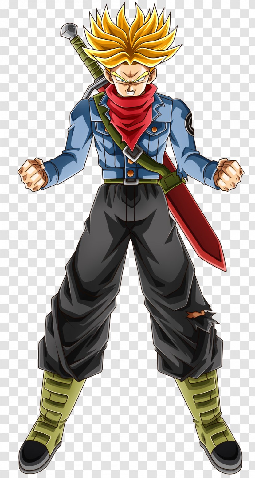 Trunks Vegeta Super Saiya Saiyan Dragon Ball - Tree Transparent PNG