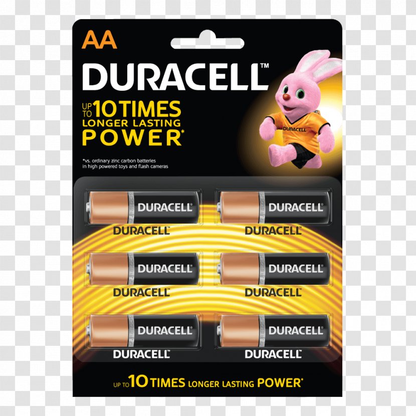AAA Battery Duracell Alkaline Nine-volt - Rechargeable Transparent PNG