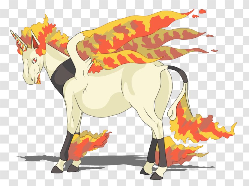 Drawing Mustang Rapidash Unicorn Transparent PNG