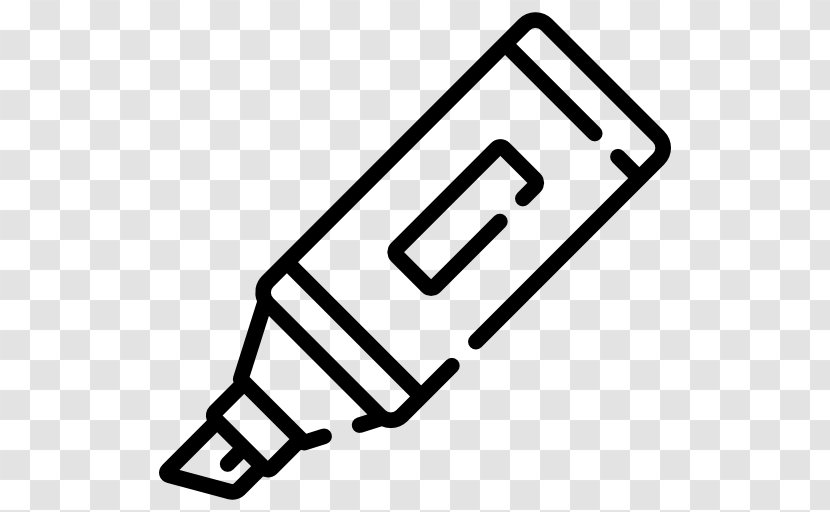 Black And White Technology Symbol - Tool - Crayon Transparent PNG