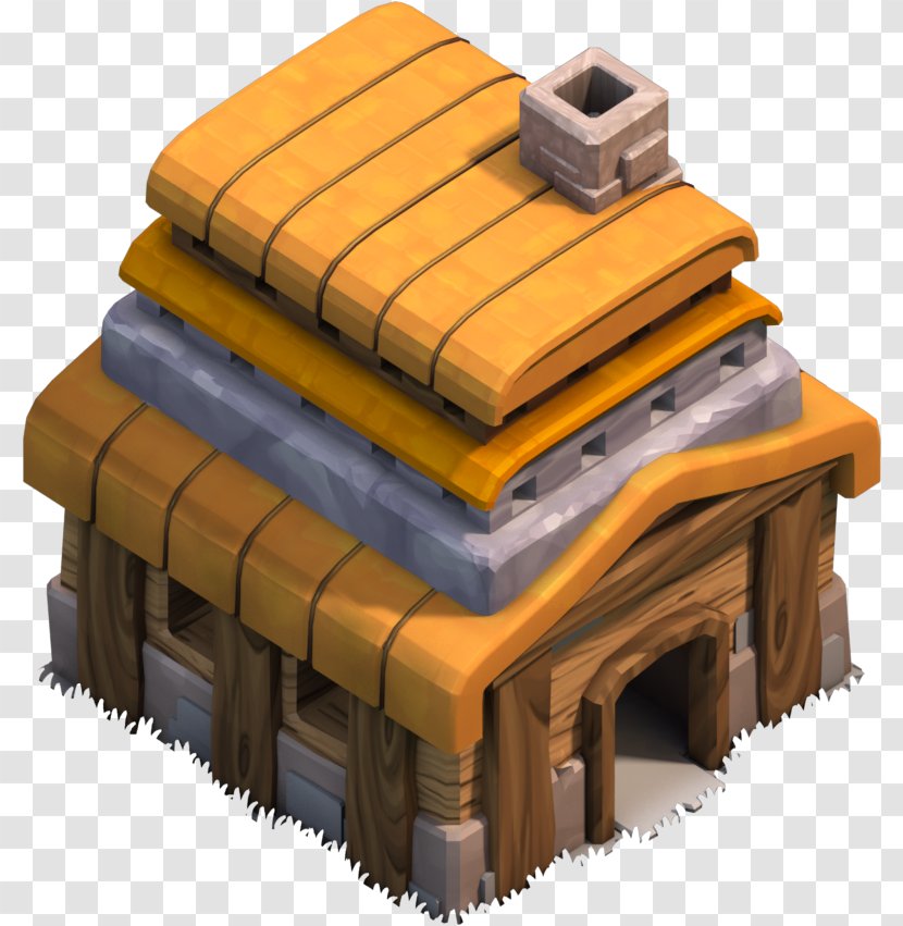 Clash Of Clans Building Hall Wall - Town Transparent PNG