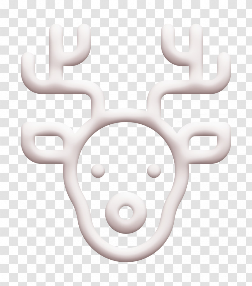 Christmas Icon Reindeer Icon Deer Icon Transparent PNG
