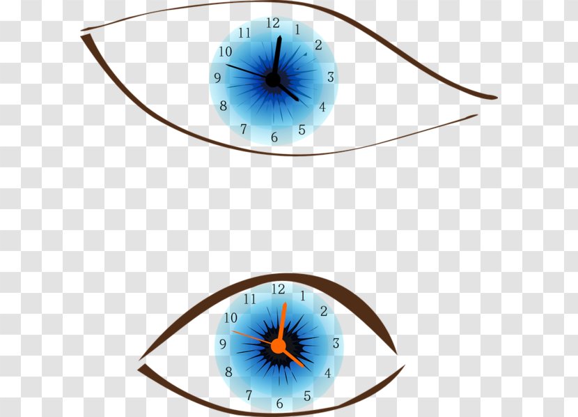 Alarm Clocks Eye Digital Clock Quartz - Time Transparent PNG