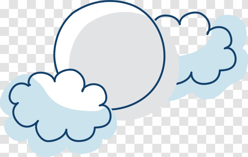 Cloudy Vector Element - Tree - Cartoon Transparent PNG